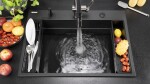 DEANTE - Magnetic kuchyňská baterie s elastickou výpustí - 2 typy proudu titan BRM_D72M