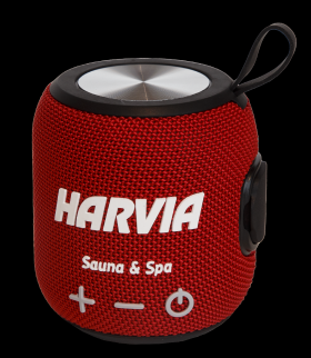 Bezdrátový saunový reproduktor Harvia červený