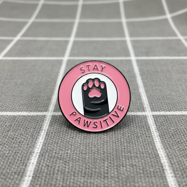 Pinarna.cz Stay pawsitive / Buď pozitivní (kočičí tlapka)
