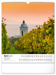 Nástěnný kalendář 2026 NOTIQUE - Toulky moravskou krajinou, 30 x 34 cm