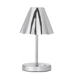 Bloomingville Stmívatelná LED lampička Lianna Silver, stříbrná barva, kov