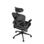 Kancelářská židle, houpací mechanismus, černá, KA-K2021 BK
