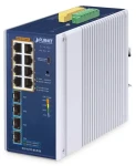 Planet IGS-4215 / Switch průmyslový / L2/L4 Managed / 8x Gigabit RJ-45 / 4x SFP / PoE++ / IP30 (IGS-4215-8UP4X)