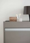 DURAVIT - Ketho Skříňka pojízdná 67x50x36 cm, pravá, 1 dvířka, lesklá bílá KT2530R2222