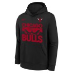 Nike Dětská mikina Chicago Bulls NBA Courtside Club Hoodie Černá (YOUTH)