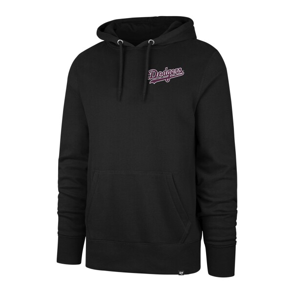 47 Brand Pánská mikina Los Angeles Dodgers MLB Wordmark Backer Burnside Hoodie Velikost: L