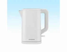 Orava VK-4412 W bílo-stříbrná / Skleněná varná konvice / 1.7L / 2200W / podsvícení (VK-4412 W)