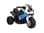 Mamido Dětská elektrická motorka BMW S1000RR tříkolka modrá