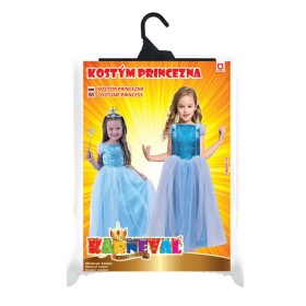 Ptakoviny.cz Dětský kostým princezna modrá Velikost: 4-6 roků