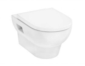 HANSGROHE - GladeLake S Závěsné WC se sedátkem, AquaChannel Flush, Rimless, EcoSmart, bílá 60201450