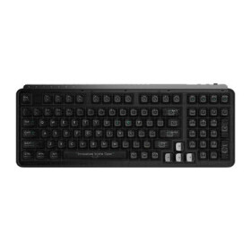 MIIIW BlackI098 černá / Bezdrátová klávesnice / Bluetooth / 2.4GHz / RGB / US Layout (MWMKB05)