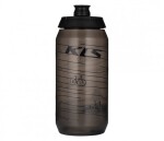 Cyklistická láhev KOLIBRI Transparent Black 550ml