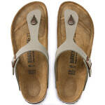 Dámské žabky Birkenstock Gizeh Stone Birko-Flor narrow grey (0043393) 36
