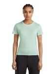 ICEBREAKER Wmns Mer 200 Tech Lite SS Crop Slim Tee, Mint (vzorek) velikost: S