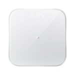 Xiaomi Mi Smart Scale 2 bílá / Osobní váha / LED displej / BT 5.0 / BMI / napájení 3x AAA / Android a iOS (6934177708022)