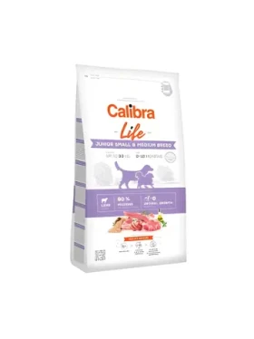 Calibra Dog Life Junior jehněčí 12 kg / Granule pro psy / malá a střední plemena / 3-12 měsíců