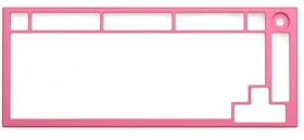 Glorious PC Gaming Race GMMK PRO Top Frame - pink GLO-ACC-P75-TF-P