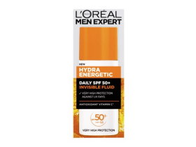 L'Oréal Paris Men Expert Hydra Energetic neviditelný denní fluid SPF50 50 ml