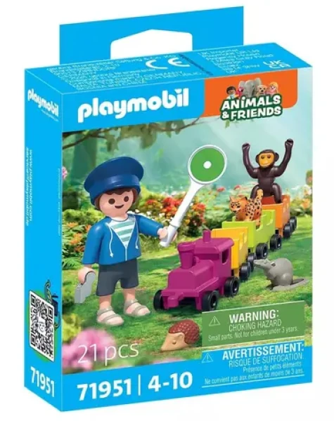 Playmobil® Animals Friends 71951 Výlet vláčkem