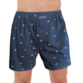 Pánské trenýrky 002/299 Comfort - CORNETTE tmavě modrá L