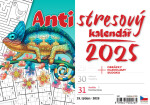 Stolní kalendář 2025 Antistresový