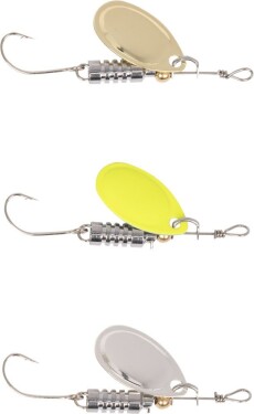Zebco Třpytka Magic Spinner Set Barbed Single 3g 3ks,Zebco Třpytka Magic Spinner Set Barbed Single 3g 3ks