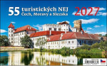 Kalendář stolní 2027 - 55 turistických NEJ Čech, Moravy a Slezska
