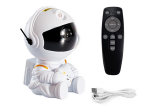 Mamido Projektor hvězdný astronaut LED USB s dálkovým ovládáním