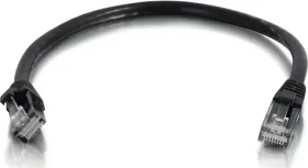 C2G Patch kabel CAT6 RJ45-RJ45 5 m černá / Patch kabel / UTP / Snagless / PVC (83410)
