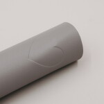 Eulenschnitt Podložka na pracovní stůl Heart Grey 80 x 40 cm, šedá barva, textil