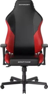 DXRacer DRIFTING XL Herní židle černo-červená / 130-140 cm / syntetická kůže / 125 kg / 3D-Područky (1052149)