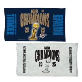 Ručník Oklahoma City Thunder NBA 2025 Champions On-Court Locker Room