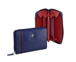 Dámská peněženka BHPC Piping zip BH-1573-05 modrá