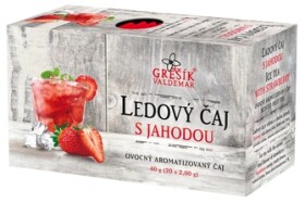 Ledový čaj s jahodou (Grešík)