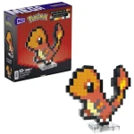 Mattel mega pokémon pixel art - charmander