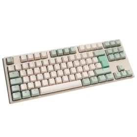 Ducky One 3 TKL Cherry MX-Blue béžová / herní klávesnice / mechanická / drátová USB / DE (DKON2187-CDEPDMAEGGC1)