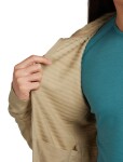 ICEBREAKER Mens 300 RealFleece Descender LS Zip Hood, Flagstone (vzorek) velikost: M
