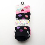 Ponožky dívčí, 3pack, Pidilidi, PD0122, holka - 38-39