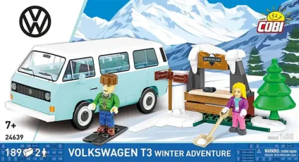 COBI 24639 Volkswagen T3 Winter Adventure