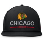 Fanatics Pánská kšiltovka Chicago Blackhawks NHL Authentic Pro A/Cap Flat Brim Square Visor Structured Adjustable