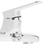 Sprchová baterie SAT Brevis bez sprchového setu 150 mm chrom SATBSBRE268 SATBSBRE268