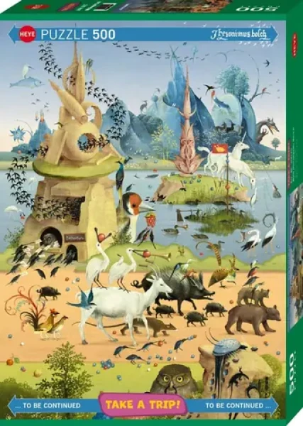 HEYE Puzzle Na výletě: Hieronymus Bosch