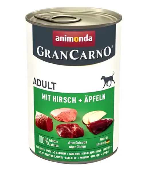 Animonda GranCarno Adult / Konzerva pro psy / jelení, jablko / 400 g (B4-82479)