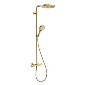 HANSGROHE - Raindance Select S Sprchový set Showerpipe s termostatem, 3 proudy, leštěný vzhled zlata 27633990