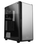 ZALMAN S4 černo-stříbrná / ATX / 1xUSB 3.0 + 1xUSB 2.0 / 2x120mm / bez zdroje / průhledná bočnice (ZALMAN-S4)