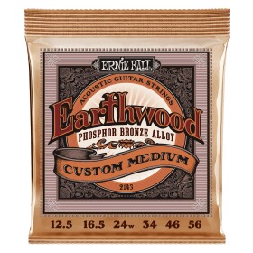 Ernie Ball 2143 Earthwood Custom Medium Phosphor Bronze