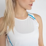 Běžecké tílko SALMING Pitea Singlet 21 - White Velikost textilu: XS
