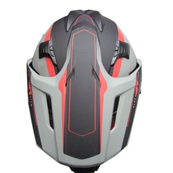 Kšilt Astone Cross Tourer Adventure šedo/černý - uni