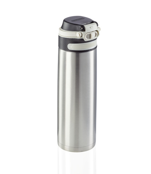 Leifheit Termoska s šikovným uzávěrem 600 ml - stříbrná 03272