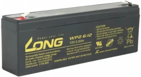 LONG olověný akumulátor 12V 2.6Ah F1 (449840-A)